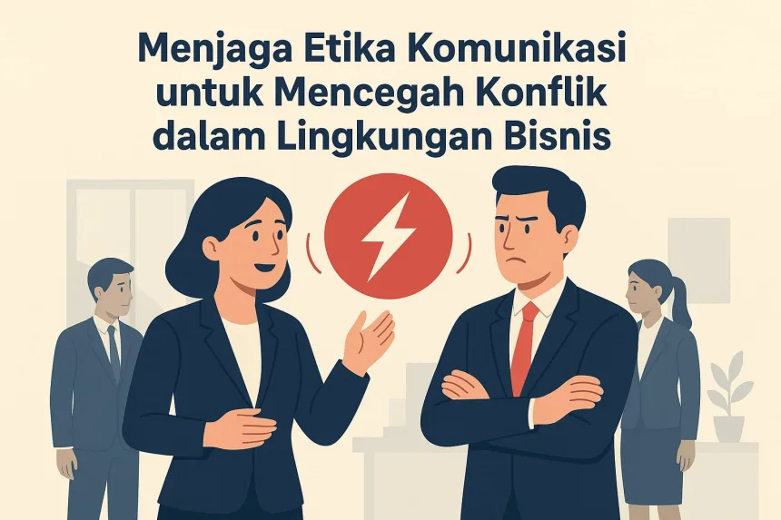 menjaga etika bisnis